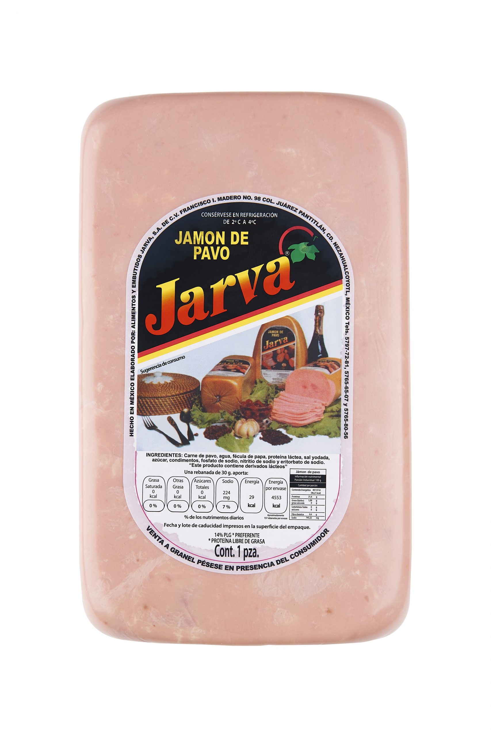 Jamón de Pavo Tabique
